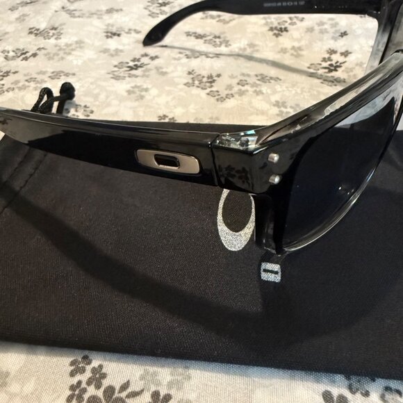 Oakley Holbrook Silver Prizm Polarized OO9102 Two Tone Polished Frame - Picture 5 of 11